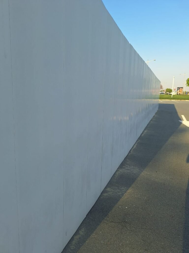 pvc fence wall in UAE
