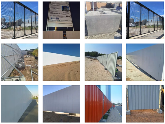 construction fence- GI Fence Wall