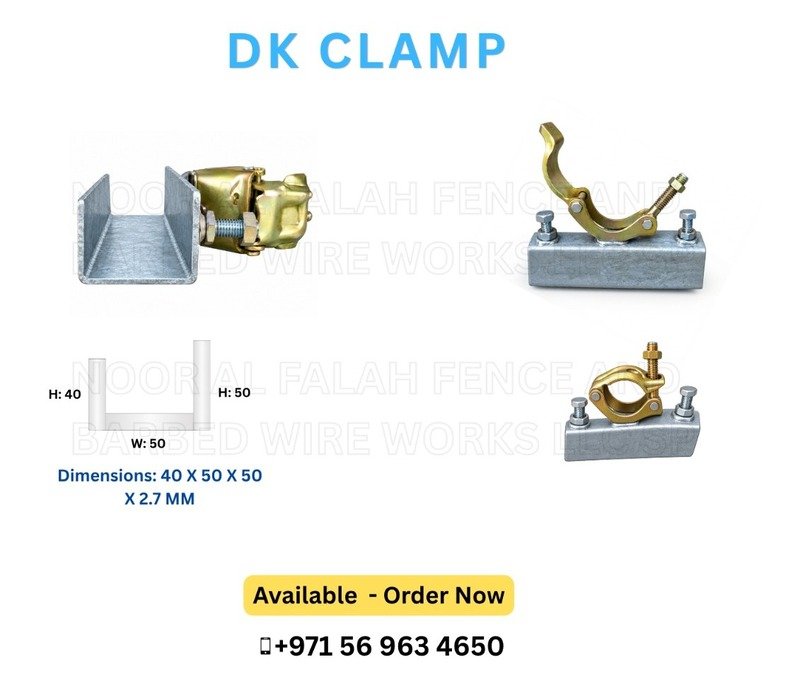 continuous fence clamp