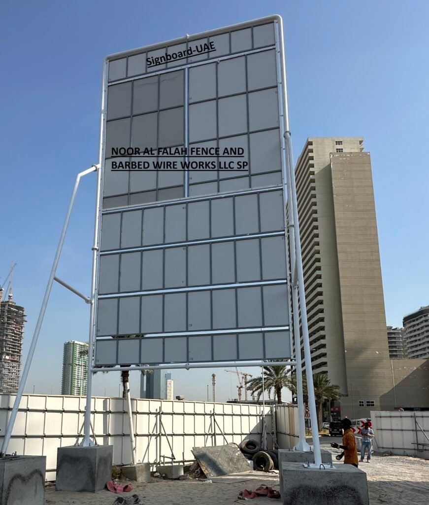 Signage - sharjah , uae , construction, dubai